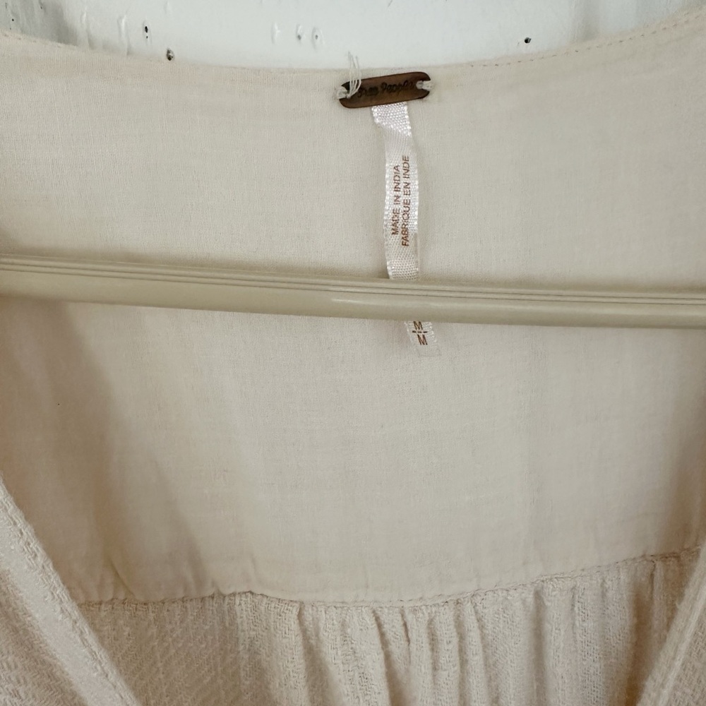 Free People Cotton Love of My Life Midi Dress Size M - Picture 4 of 5